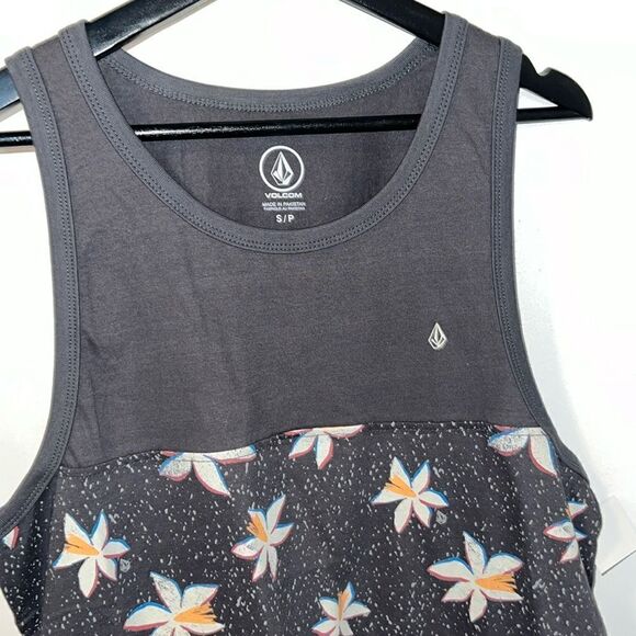 VOLCOM Asphalt Black Summerside Tank - S - Picture 3 of 10